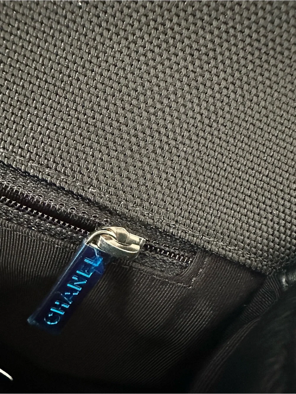 Chanel Fluo Medium Boy Bag - Black Nylon with Neon Yellow/Green Trim (SS16)